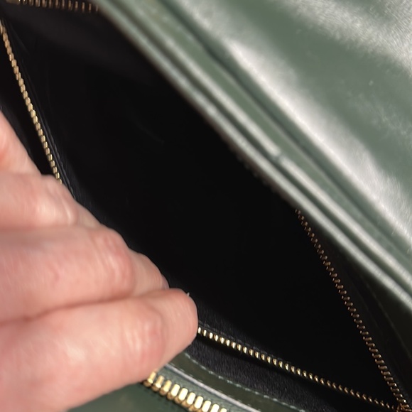 Saint Laurent- NEW Lou Lou Medium, Hunter Green - Picture 4 of 15